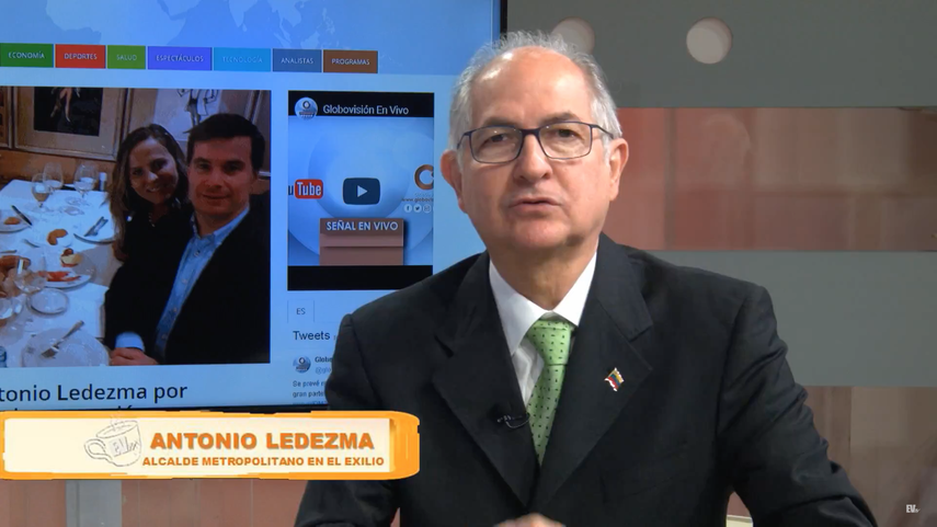 Antonio Ledezma en el programa&nbsp;La Mañana EVTV.