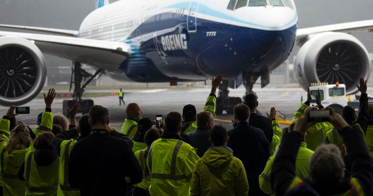Se retrasan las entregas del Boeing 777X ahoa previstas para 2027