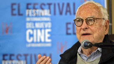 El cineasta norteamericano James Ivory.&nbsp;
