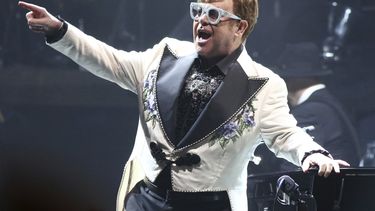El cantante británico Elton John.