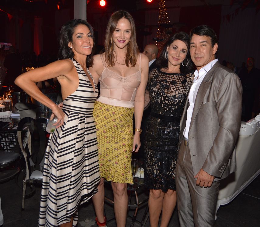 Shari Liu, Inés Rivero, Jennifer Valoppi y René Ruiz