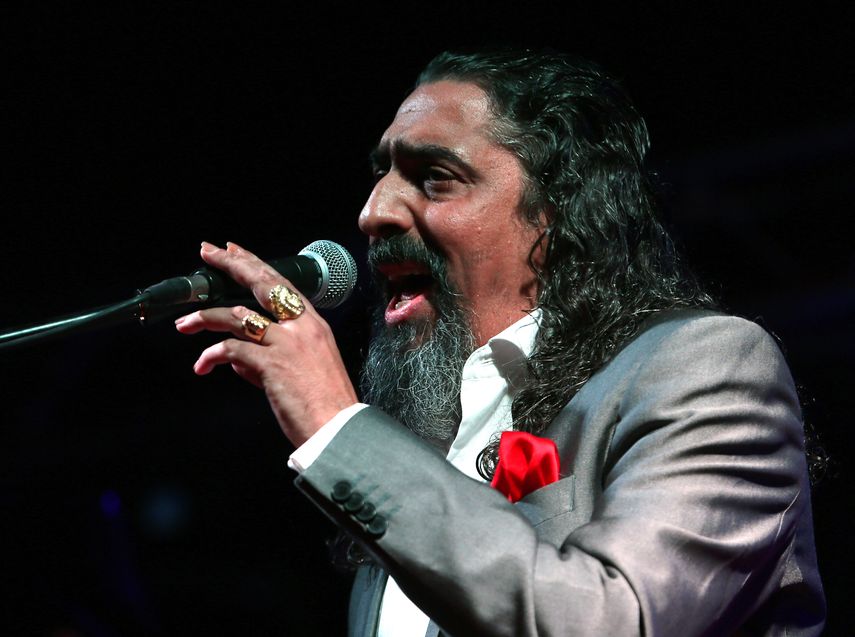 El cantante español Diego el Cigala.