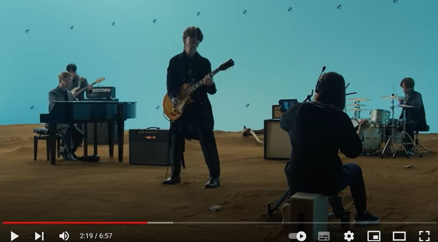 El grupo de rock Mrs Green Apple.