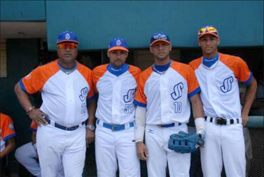 Lourdes jr y Yulieski (al final a la derecha) se encuentran en Haití y tratarán de conseguir un contrato para jugar en Estados Unidos muy pronto. (ARCHIVO)