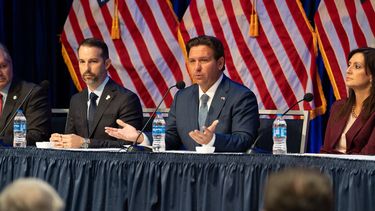 Ron DeSantis, gobernador de Florida.&nbsp;