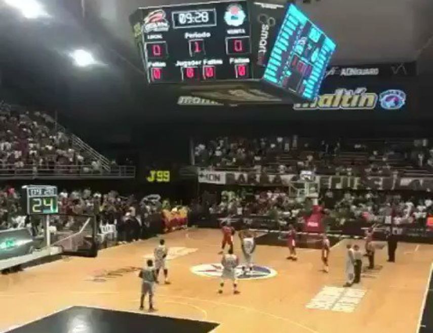 Equipos de basquet rindieron homenaje a los asesinados.&nbsp;