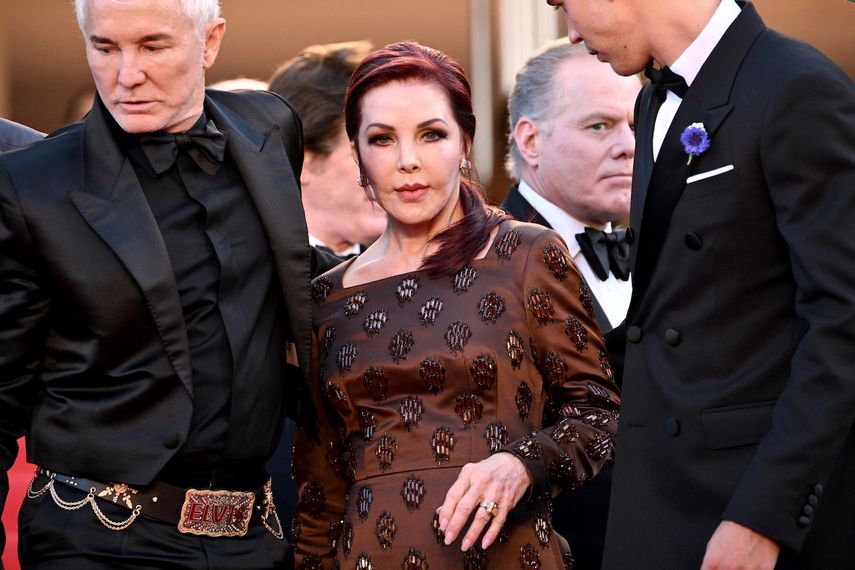 Priscilla Presley, viuda de Elvis Presley.&nbsp;