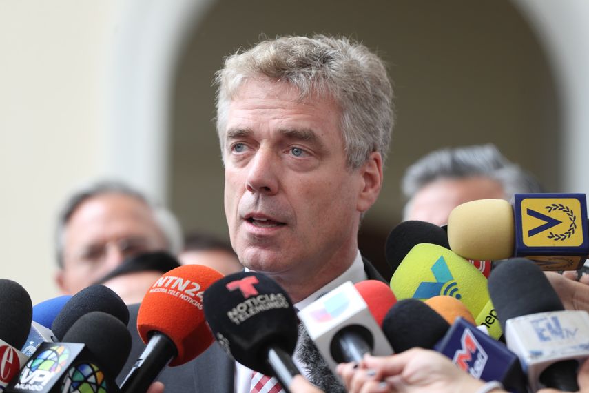 Daniel Martín Kriener, embajador de Alemania en Venezuela.