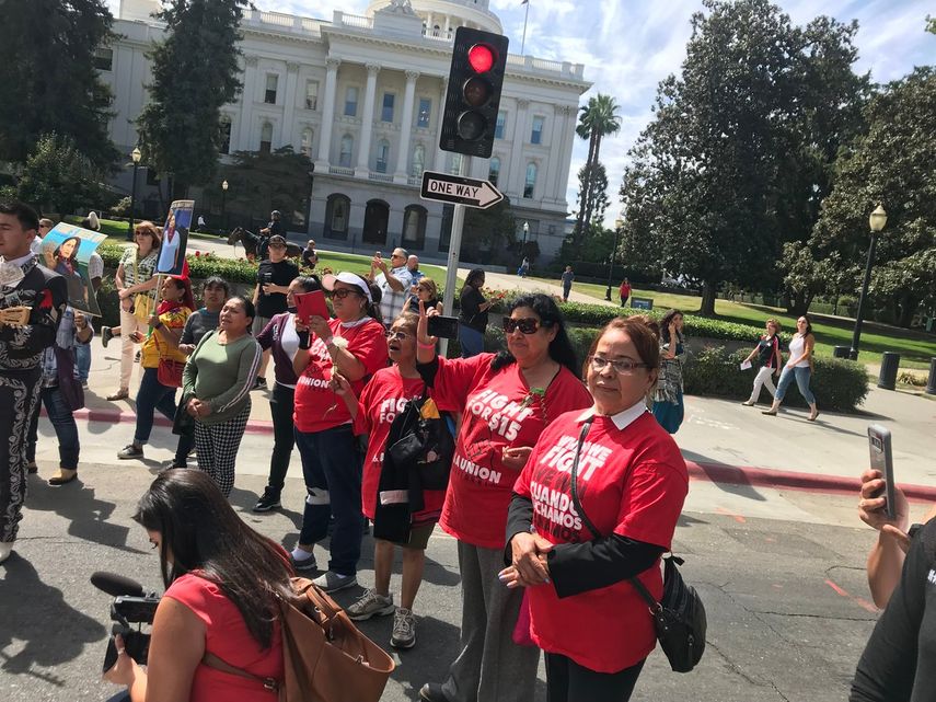 Las aseadoras piden una ley contra el acoso sexual.&nbsp;