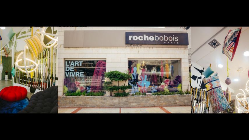 La directiva del Caracas Design Week entregó el 28 de junio de 2023 el premio a la mejor vitrina a Roche Bobois.