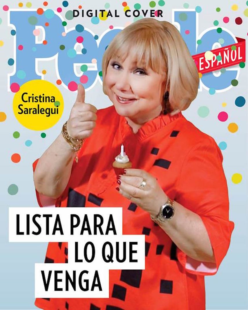 Cristina Saralegui en la nueva portada digital de la revista People en Español.&nbsp;