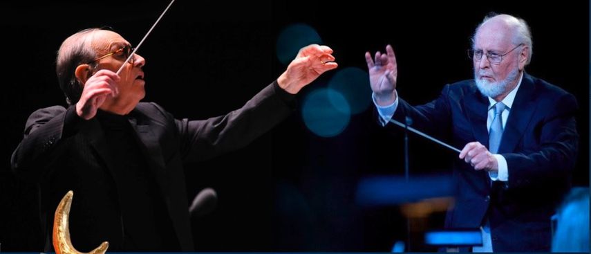 Ennio Morricone y Hojn Williams.&nbsp;