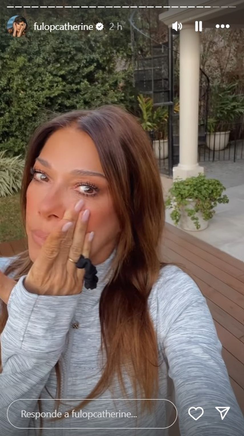 La actriz y modelo venezolana Catherine Fulop se pronuncia tras el fraude electoral en Venezuela.