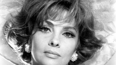 La actriz Gina Lollobrigida.