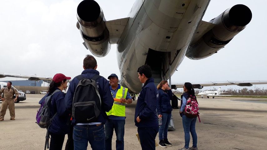 Colombia envió un Boeing 727 de la FAC para adelantar las coordinaciones y trámites necesarios para repatriar a sus connacionales&nbsp;