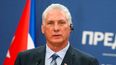 El dictador de Cuba, Miguel Díaz-Canel.