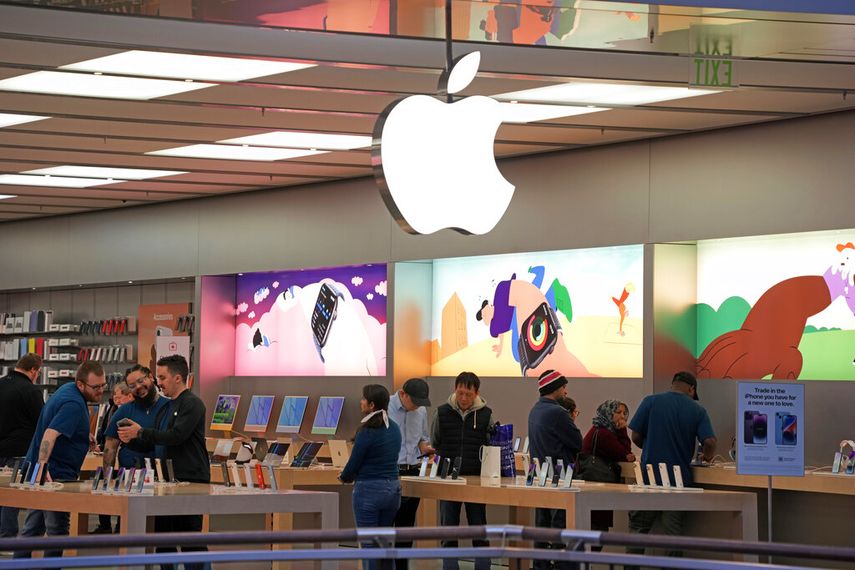 Una tienda Apple en Pittsburgh&nbsp;