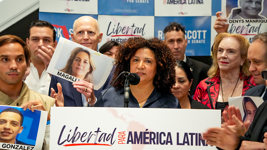 María Teresa Morín, representante de María Corina Machado y Edmundo González Urrutia en EEUU.