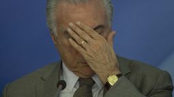 Michel Temer, presidente de Brasil.