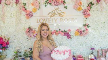 La hondureña Erika Mejía, creadora de Lovely Roses.&nbsp;
