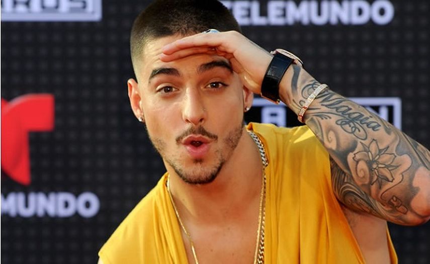 El reguetonero colombiano Maluma.&nbsp;