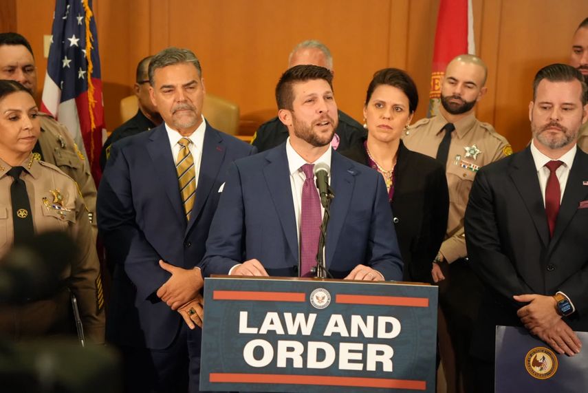 El fiscal general de Florida, James Uthmeier.&nbsp;