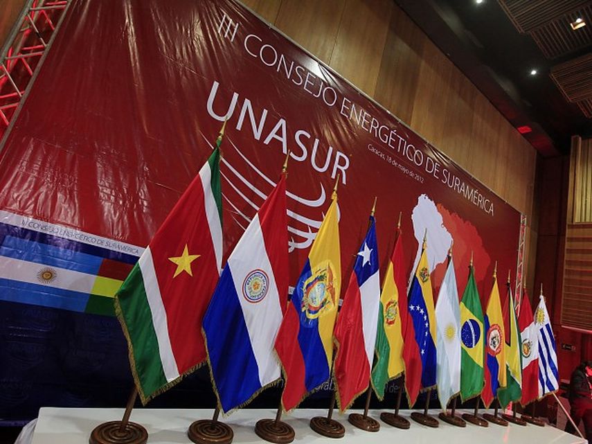 La Unasur está conformada por 12 países suramericanos y su sede está en las cercanías de Quito  (CORTESÍA)