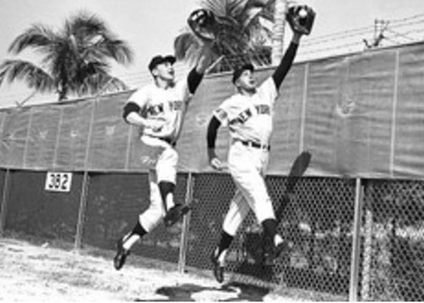 Tommy Tresh y Joe DiMaggio fueron de los primeros Yankees que estrenaron su casa primaveral. (ARCHIVO)