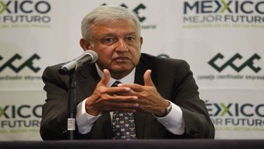 Andrés Manuel&nbsp;López&nbsp;Obrador, presidente de México.&nbsp;