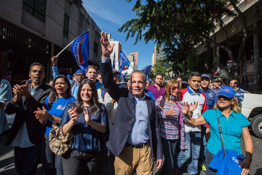 El fundador del partido opositor Un Nuevo Tiempo dijo que aunque ha cometido 