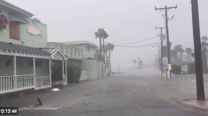 MAtthew llega a Daytona