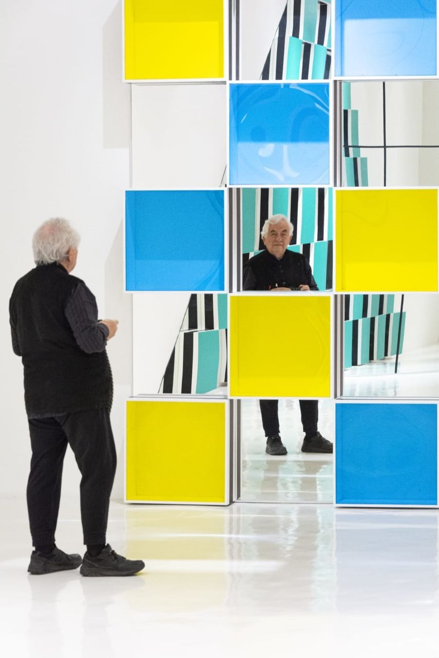 El artista francés Daniel Buren, galardón internacional en los Premios Iberoamericanos de Mecenazgo 2024.