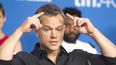 El actor Matt Damon habla sobre su cinta “The Martian” en el Festival Internacional de Cine de Toronto. (REUTERS). 