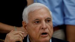 El expresidente de Panamá, Ricardo Martinelli.