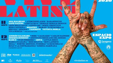 Afiche del Festival Vive Latino.