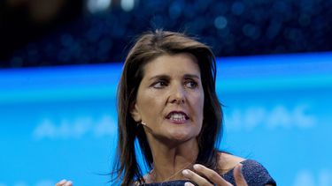 Nikki Haley fotografiada durante una intervenci&oacute;n en una conferencia en Washington el 25 de marzo del 2019. La exembajadora de EEUU ante la ONU acaba de lanzar una autobiograf&iacute;a que la mentiene en el candelero como posible aspirante a la presidencia.&nbsp;
