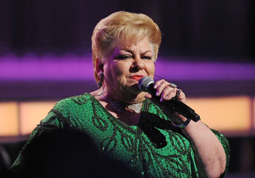 La cantante mexicana Paquita la del Barrio se presenta en la 14a. edición anual de los Premios Grammy Latinos, el 21 de noviembre de 2013 en el Mandalay Bay Resort and Casino en Las Vegas, Nevada.
