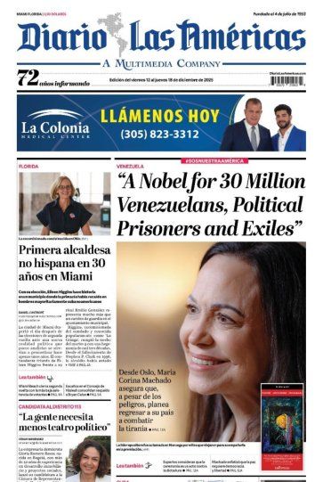 Edición semanal del viernes 12 de al jueves 18 diciembre de 2025 Edición semanal del viernes 12 de al jueves 18 diciembre de 2025