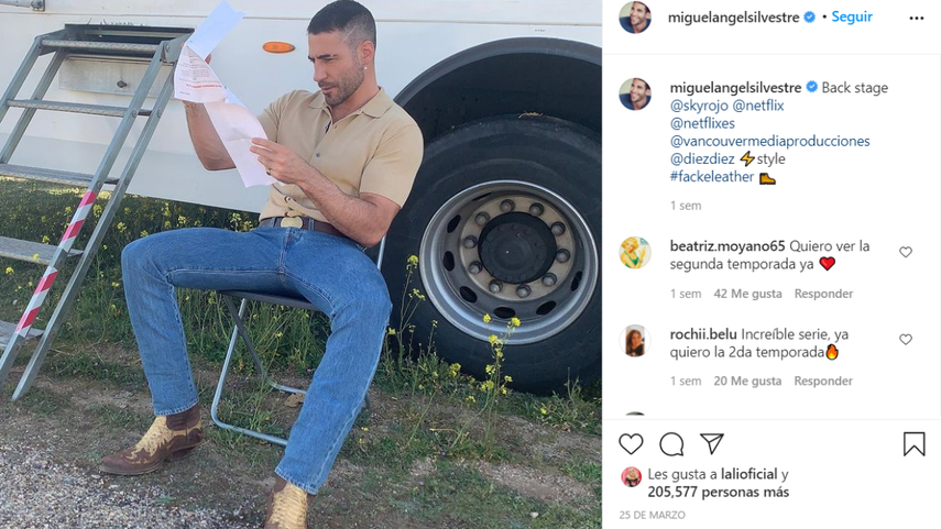 Miguel Ángel Silvestre.