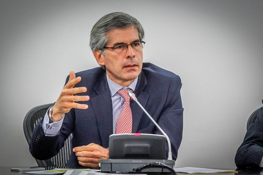 Yesid Reyes, ex ministro de justicia y actual negociador &nbsp;con la FARC por el gobierno colombiano