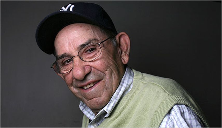 Yogi Berra es uno de los jugadores más queridos en la historia de los Yankees de Nueva York