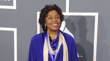 En esta imagen del 10 de febrero de 2013, La compositora y directora cubanoamericana Tania León, ganadora del premio Pulitzer 2021 en la categoría Música, posa en la ceremonia de los Grammy, en Los Angeles.&nbsp;