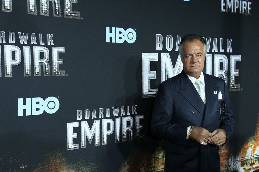 En esta foto de archivo tomada el 15 de septiembre de 2010, el actor Tony Sirico asiste al estreno de Boardwalk Empire en el Teatro Ziegfeld en la ciudad de Nueva York.