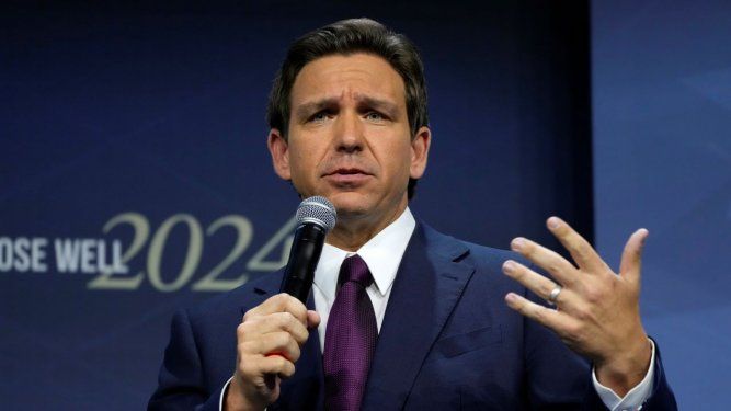 El gobernador de Florida, Ron DeSantis.&nbsp;