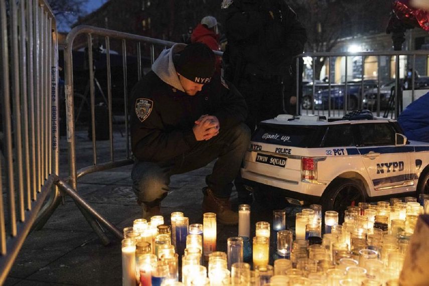 Muere segundo policía de Nueva York herido en tiroteo&nbsp;