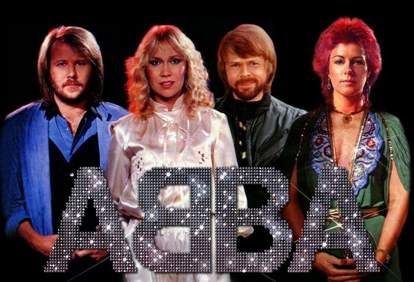 El grupo sueco de pop Abba. (CORTESÍA). 