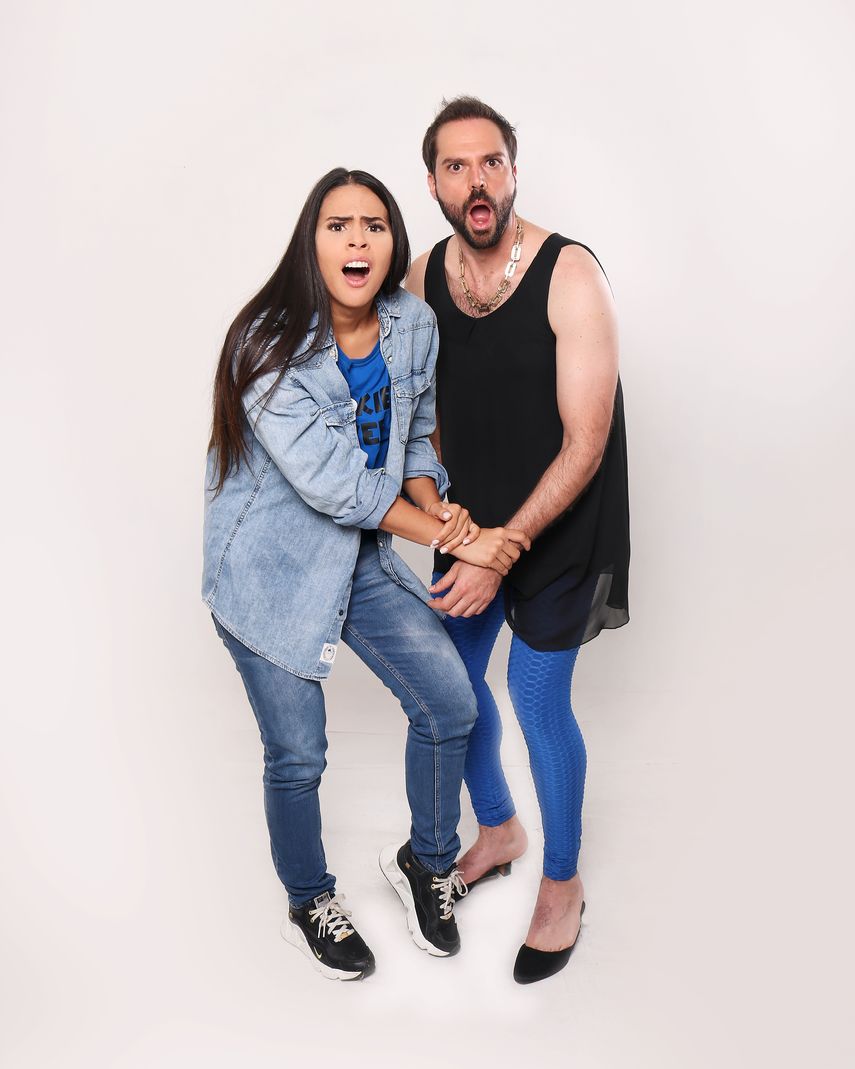 La obra Él en mi cuerpo es protagonizada por Augusto Nitti, Daniela Marcano y Danae Giachetta.&nbsp;