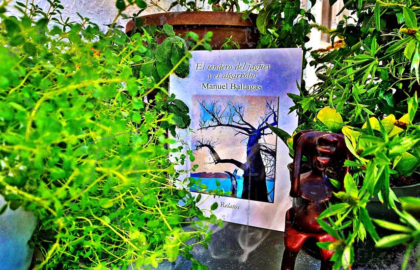 En el libro El sendero del jagüey y el algarrobo encontramos seres del monte que se adentran en lo cotidiano, un guajiro que vuela y se convierte en majá, despedidas, exilios y traiciones bien vengadas.&nbsp;