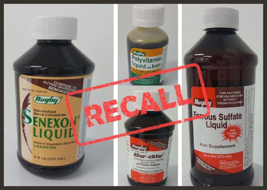 Retiran&nbsp;medicamentos líquidos para aliviar la constipación así como diversos suplementos dietéticos incluyendo gotas líquidas de vitamina D.
