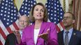 La presidenta de la Cámara de Representantes del Congreso de EEUU, Nancy Pelosi.